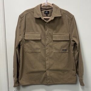 DR ESSENTIALS MEDIUM SHIRT JACKET SHACKET BUTTON UP FLAP POCKETS